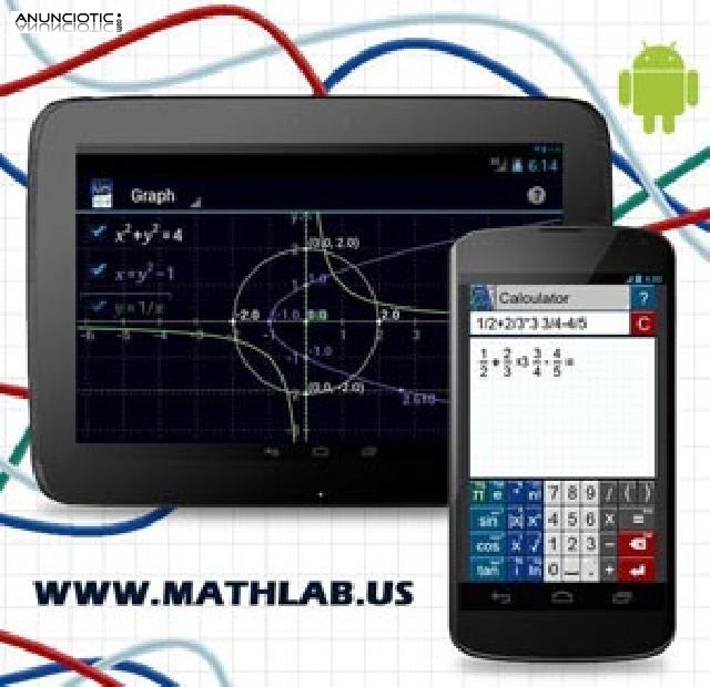 &iexcl;La mejor calculadora cient&iacute;fica gr&aacute;fica para el estudiante!