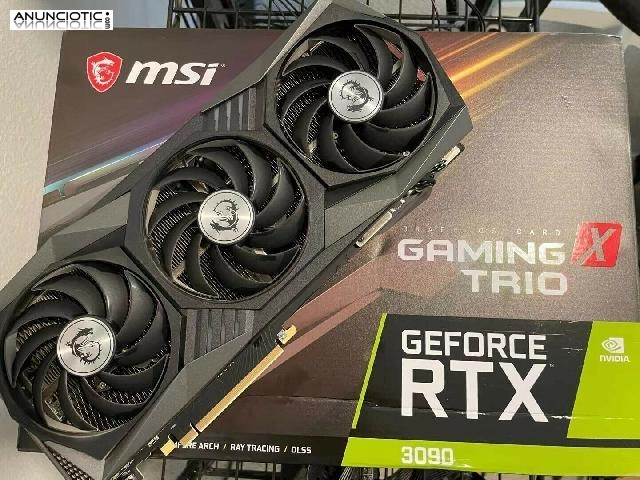 Tarjetas Gr&aacute;ficas GEFORCE RTX 3090 / RTX 3080 / RTX 3080 Ti / RTX 3070
