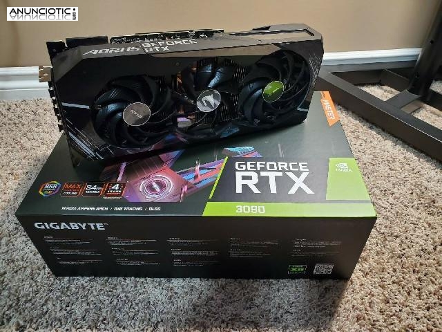 Tarjetas Gr&aacute;ficas GEFORCE RTX 3090 / RTX 3080 / RTX 3080 Ti / RTX 3070