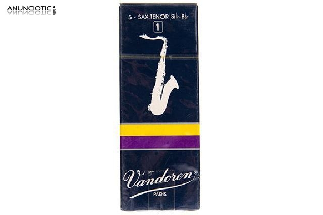 Caja de 10 ca&ntilde;as vadoren para saxo alto dureza 1