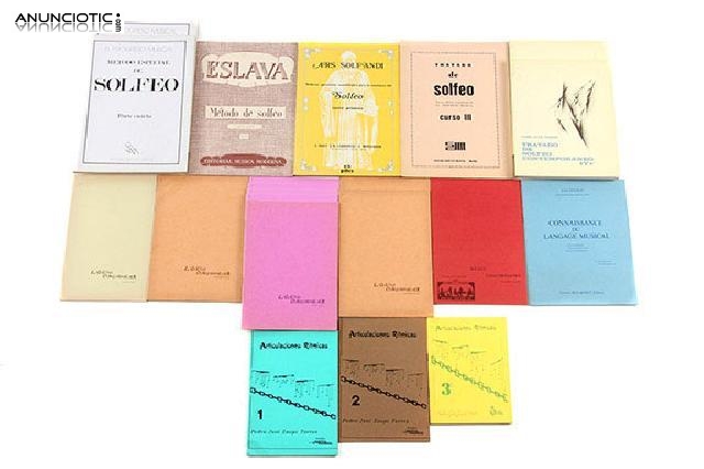 M&eacute;todos de solfeo y lenguaje musical