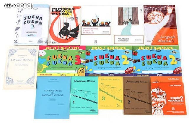 Libros lenguaje musical escolar