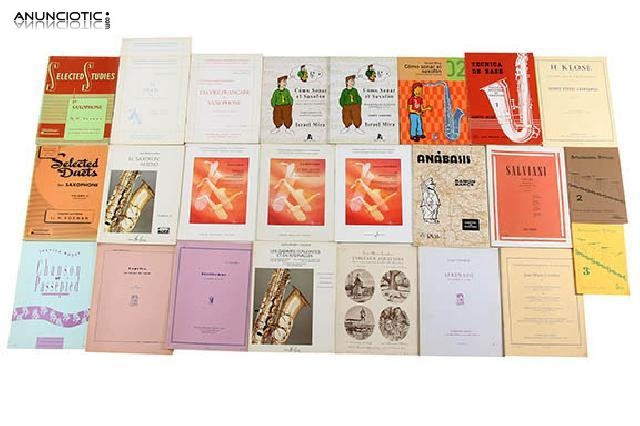 M&eacute;todos para saxof&oacute;n