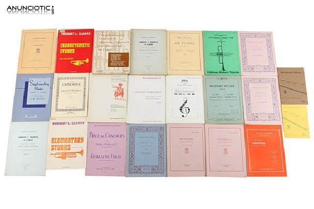 M&eacute;todos y partituras para trompeta