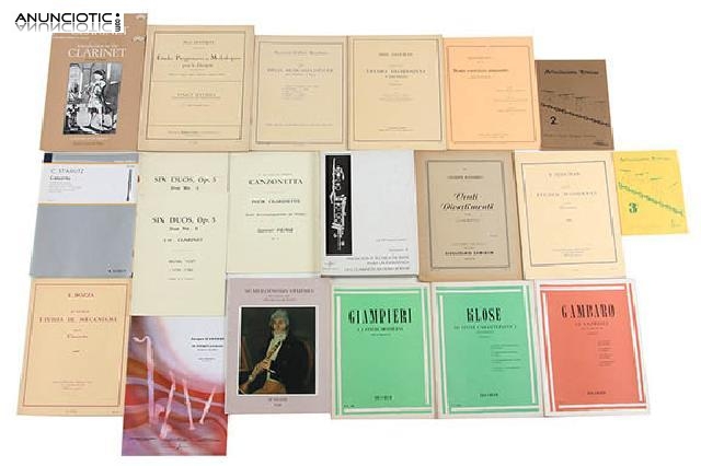 M&eacute;todos variados para clarinete