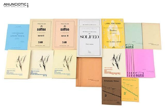 Pack de m&eacute;todos de solfeo