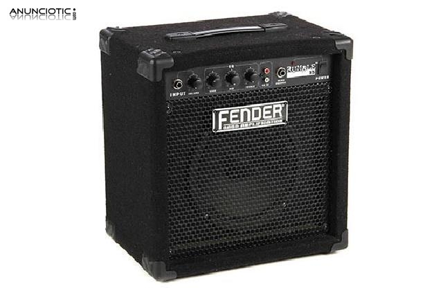 Fender rumble 15 amplificadores bajo