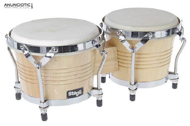 Bongos stagg nw200 otros instrumentos percusi&oacute;n