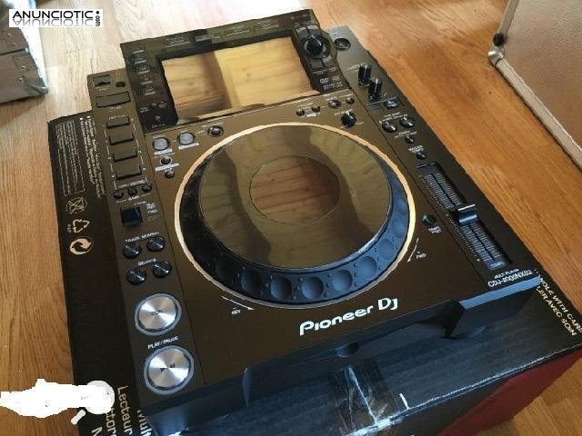 2x Pioneer CDJ-2000NXS2 y 1x DJM-900NXS2 mixer costó 2900 Euro