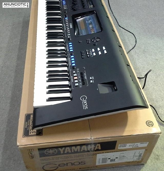 Yamaha Genos 76-Key , Korg Pa4X 76 Key,  Yamaha PSR-SX900 , Korg PA-1000