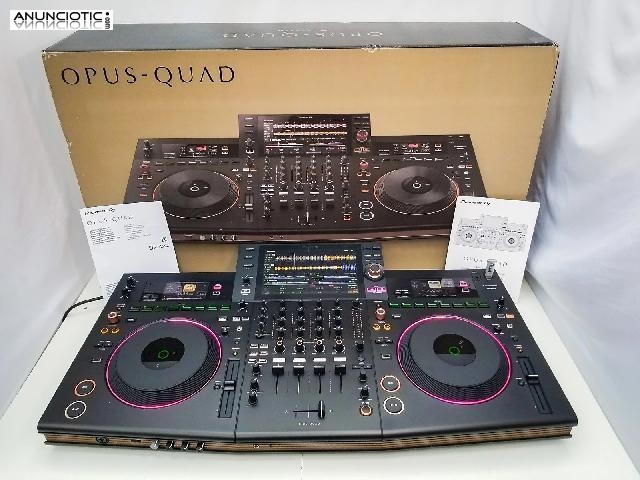 AlphaTheta XDJ-AZ, AlphaTheta OMNIS-DUO, Pioneer OPUS-QUAD, Pioneer XDJ-RX3