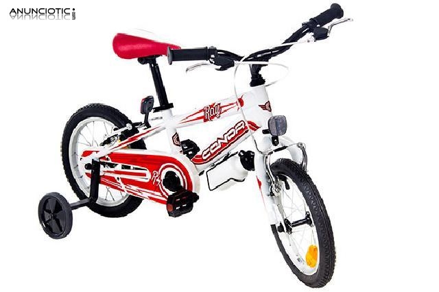 Bicicleta conor ray rueda 14" (color rojo)