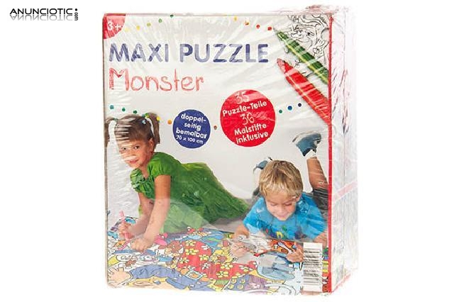 Maxi puzzle monster