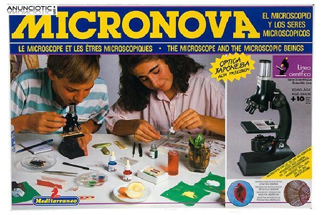 Juego de micronova con caja