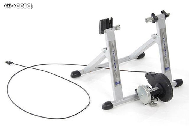 Rodillo magn&eacute;tico de ciclismo plegable