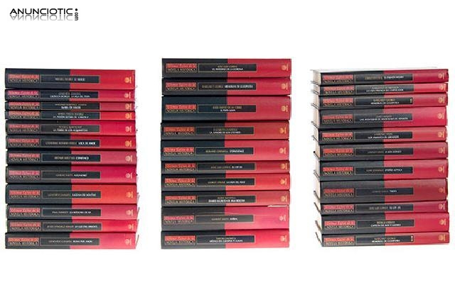 Colecci&oacute;n de novela hist&oacute;rica 33 unidades