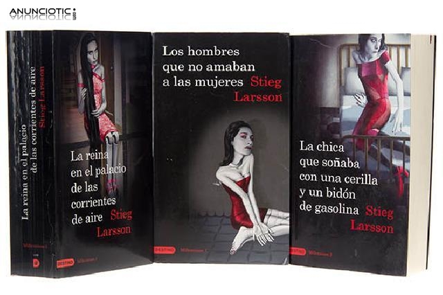 Colecci&oacute;n millenium stieg larsson