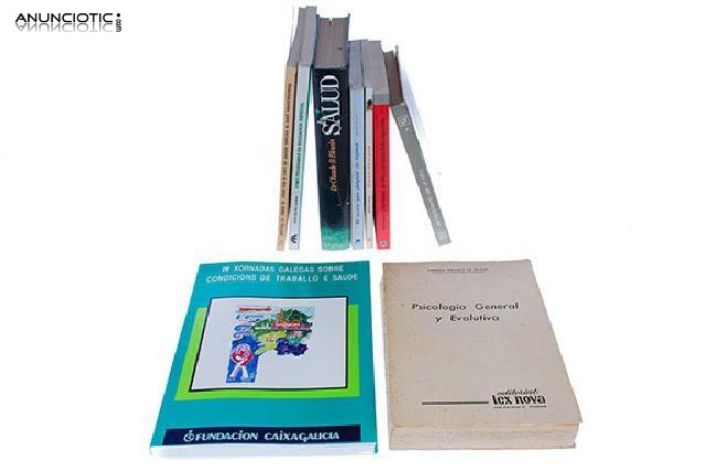 Lote libros tem&aacute;tica psicolog&iacute;a 9 unidades