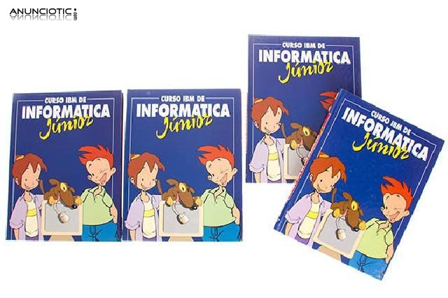 Curso de inform&aacute;tica ibm junior 4 tomos