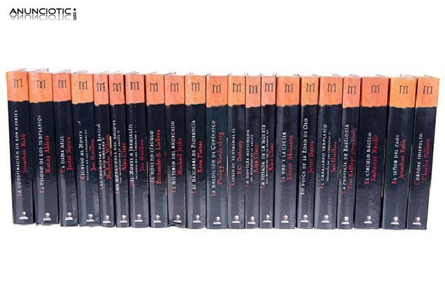 Colecci&oacute;n de libros de misterio y enigmas