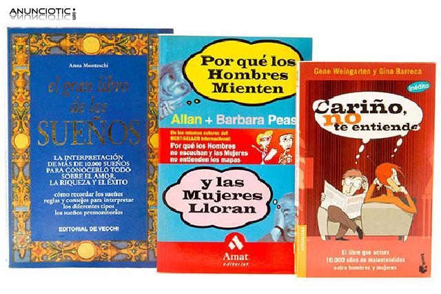 El gran libro de los sue&ntilde;os (anna monteschi) + 2 libros de regalo.