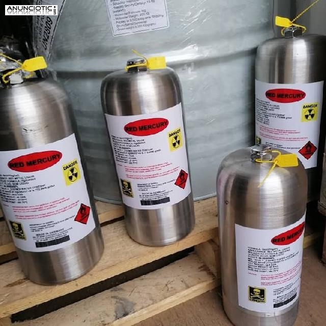 Compro mercurio l&iacute;quido rojo en l&iacute;nea con Pureza 99.9999%