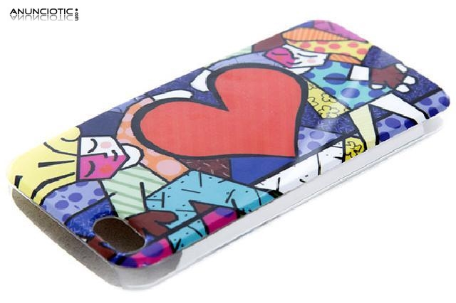 Funda para iphone con dibujos coraz&oacute;n.