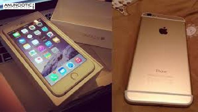Apple iPhone 6 Plus oro 220 ventas de bonanza con garantía 
