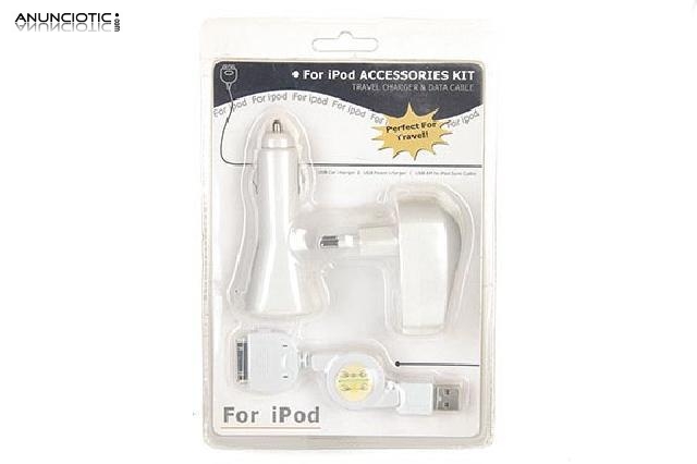 Cargador redautom&oacute;vil para apple