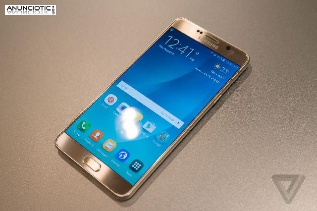 venta Samsung galaxy Note 5 oro 270 con garantía