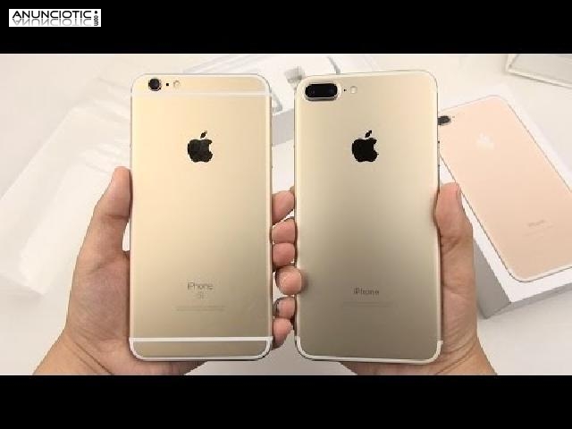 Pascua bonanza: aut&eacute;ntico  Apple iPhone 7 Plus ORO �200euros