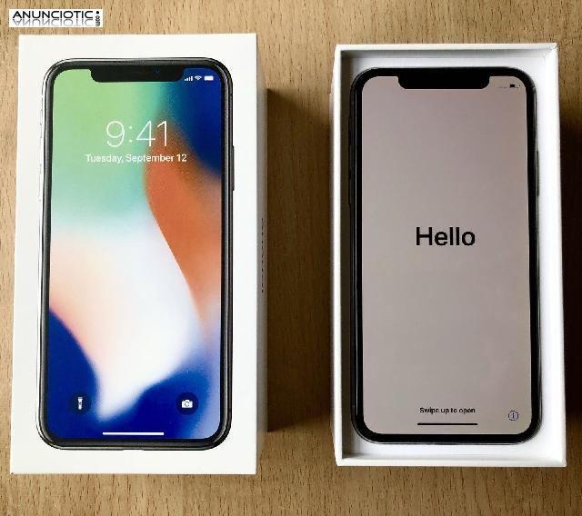 Apple iPhone X 64GB �400 ,iPhone X 256GB �450,iPhone 8 64GB �300,iPhone 8 P