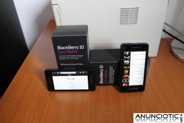 Venta Nuevo: BB 10 Dev Alpha B $400 y IPhone 5 64GB $400 desbloqueado