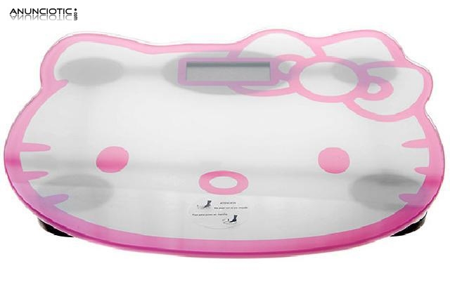Hello kitty b&aacute;scula de ba&ntilde;o