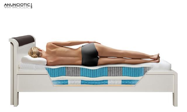 Box spring, cama de calidad superior con colch&oacute;n