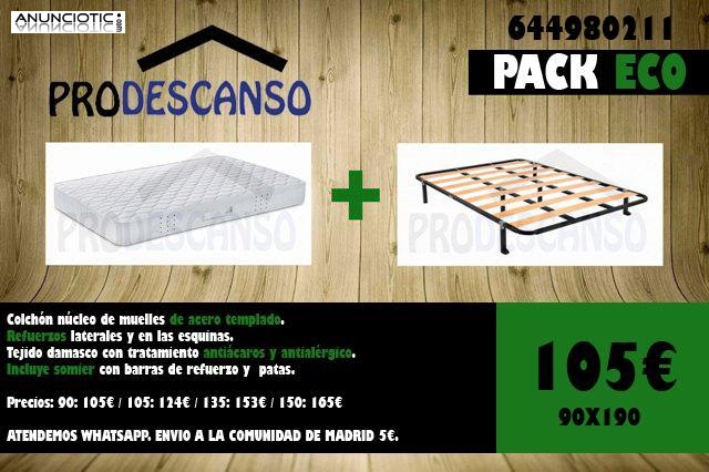 Colch&oacute;n n&uacute;cleo de muelles