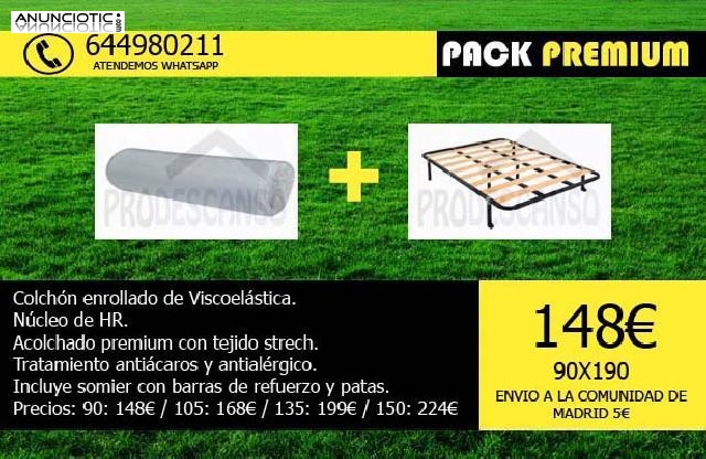 Enrrollado de viscoel&aacute;stica