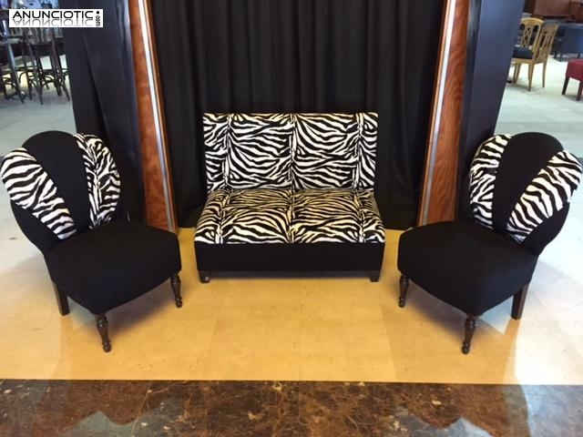 Se vende juego de sof&aacute; y butacas