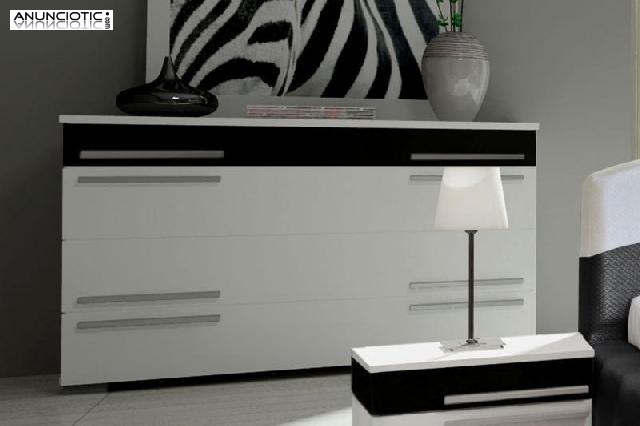 C&Oacute;MODA DE DISE&Ntilde;O EN BLANCO Y NEGRO