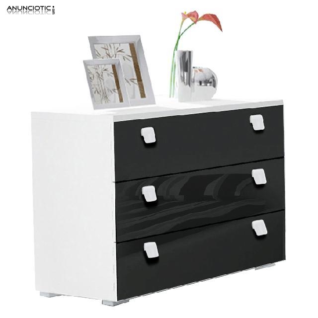 C&Oacute;MODA DE DISE&Ntilde;O EN COLOR NEGRO