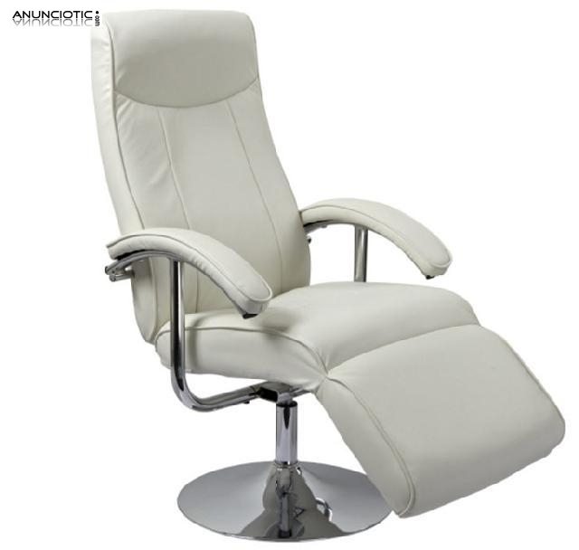 Sill&oacute;n relax drake en color blanco