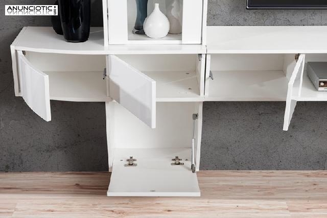 Mueble de sal&oacute;n modelo Nilson negro