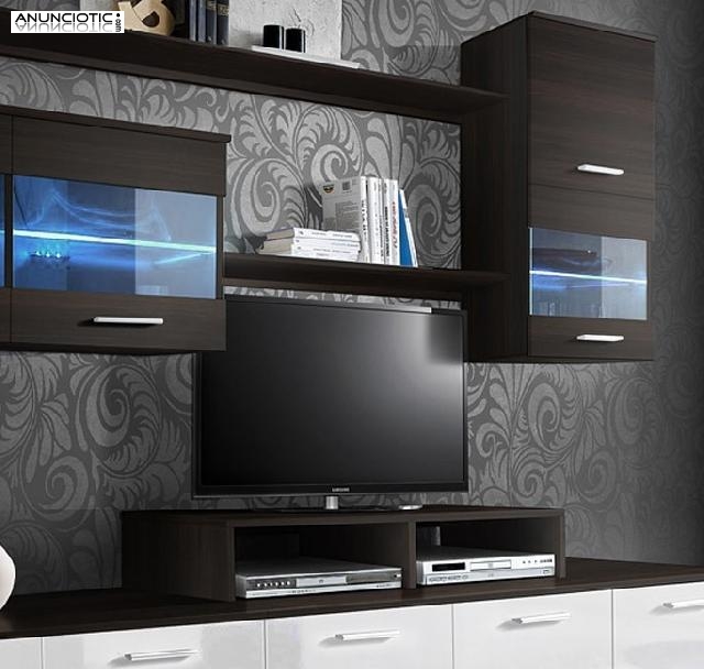 Mueble sal&oacute;n modelo jana wengu&eacute;