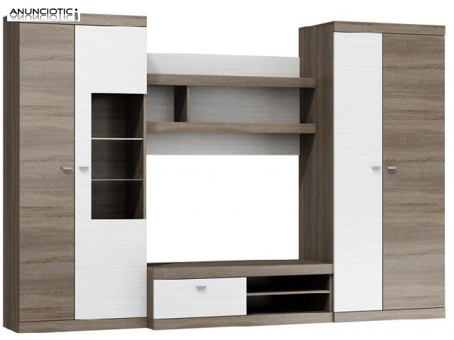 Mueble de sal&oacute;n cristel truflowy/blanco