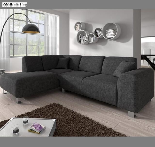 Sof&aacute; galia-gris-chaise longue izq