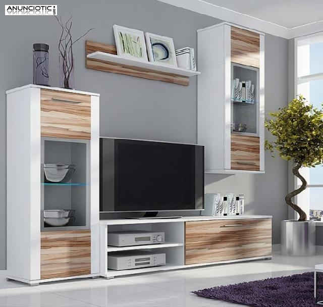 Mueble de sal&oacute;n carim blanco/baltimore