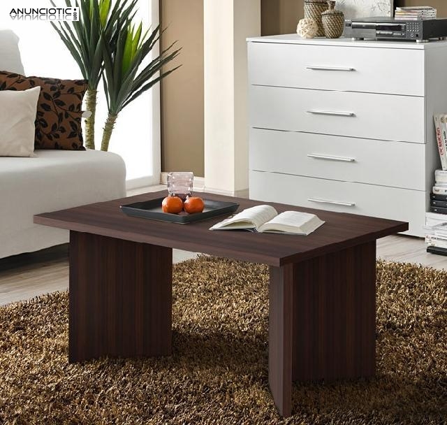 Mesa de centro poloc en color wenge