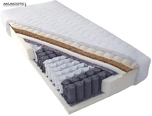 Box spring, cama de calidad superior con colch&oacute;n