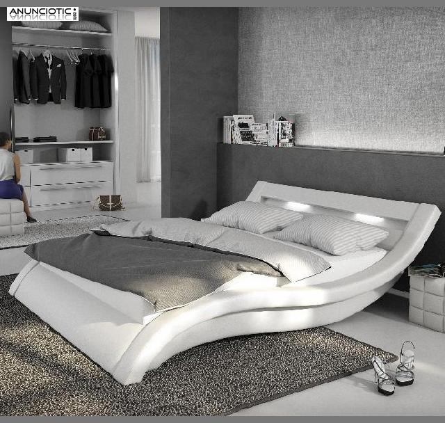 Cama de matrimonio de dise&ntilde;o atenas 