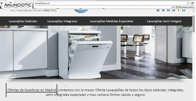 Lavavajillas Baratos